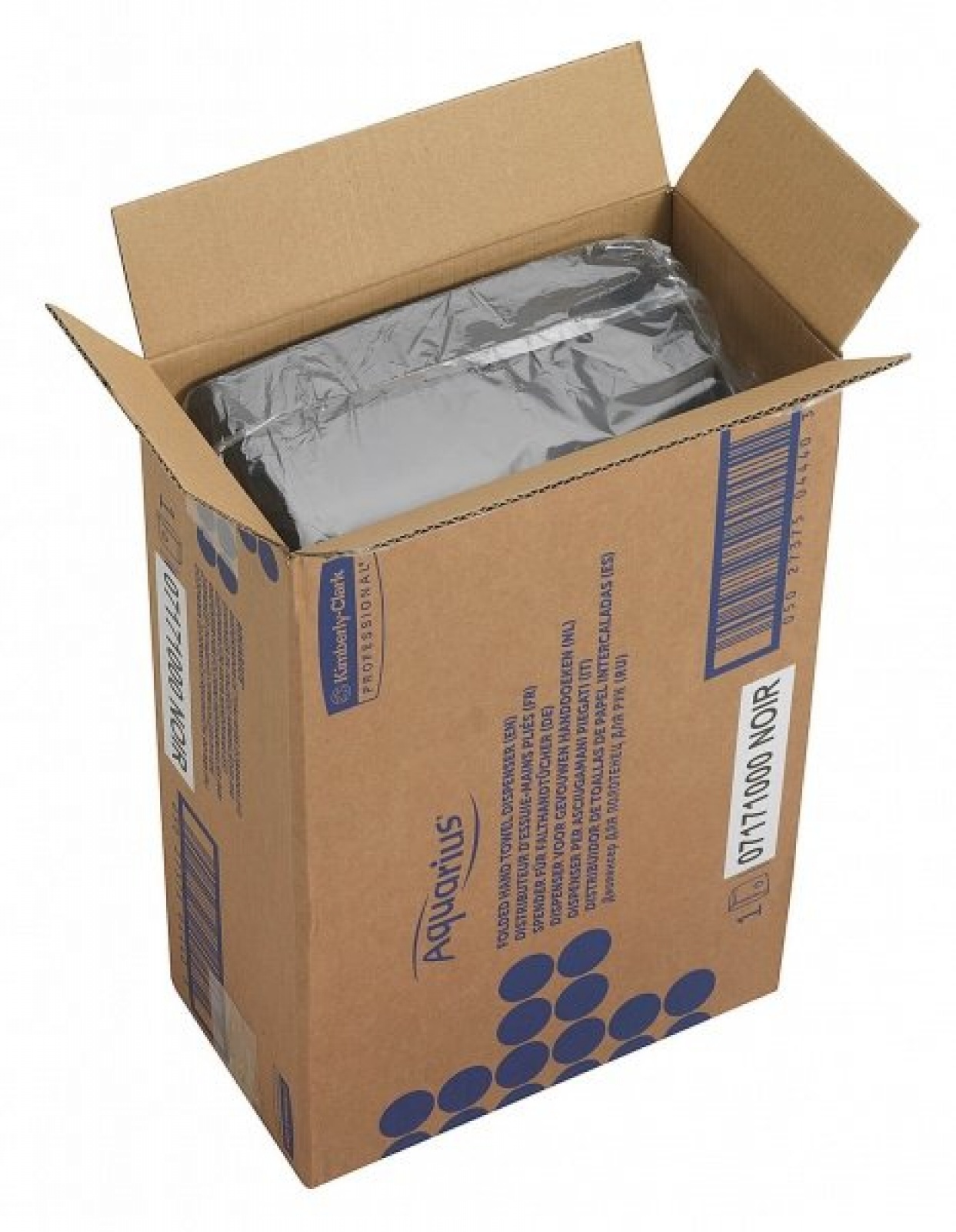 Пластиковый диспенсер для сложенных полотенец для рук Aquarius