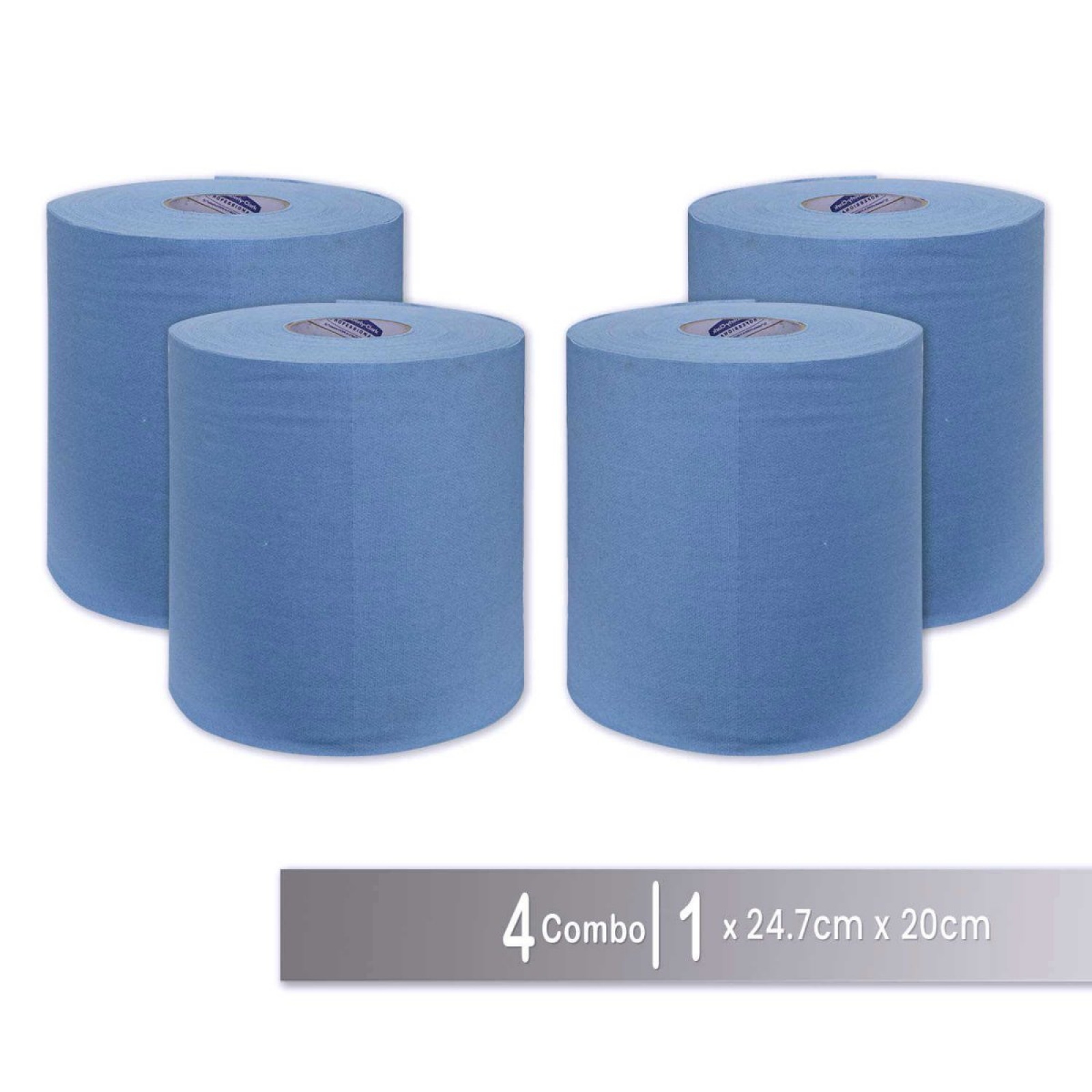 3024 Протирочный материал в рулоне Wypall® X70 синий