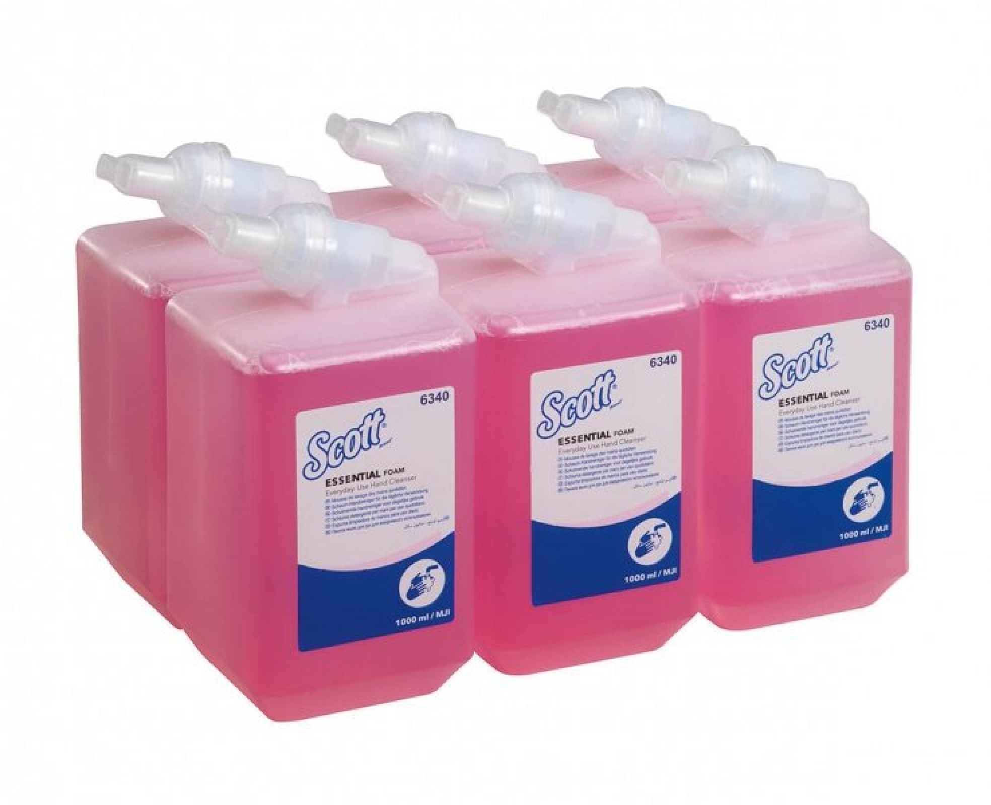 Жидкое мыло пенное в кассетах Kleenex Everyday Use, лосьон для рук