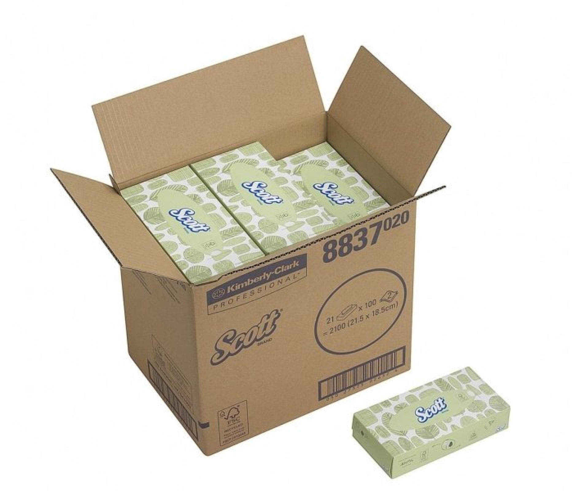 Салфетки для лица SCOTT