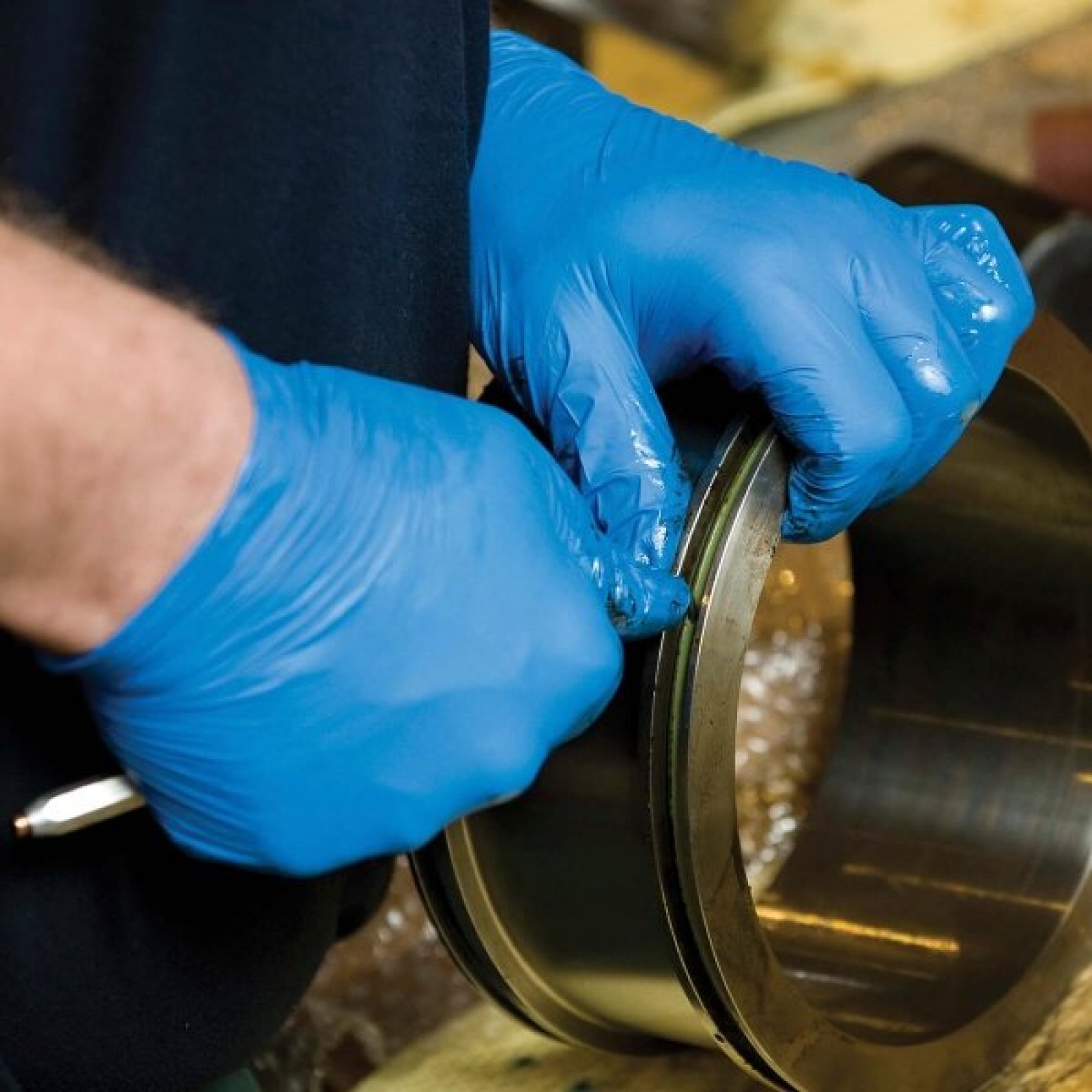 Нитриловые перчатки KleenGuard* G10 Blue Nitrile 