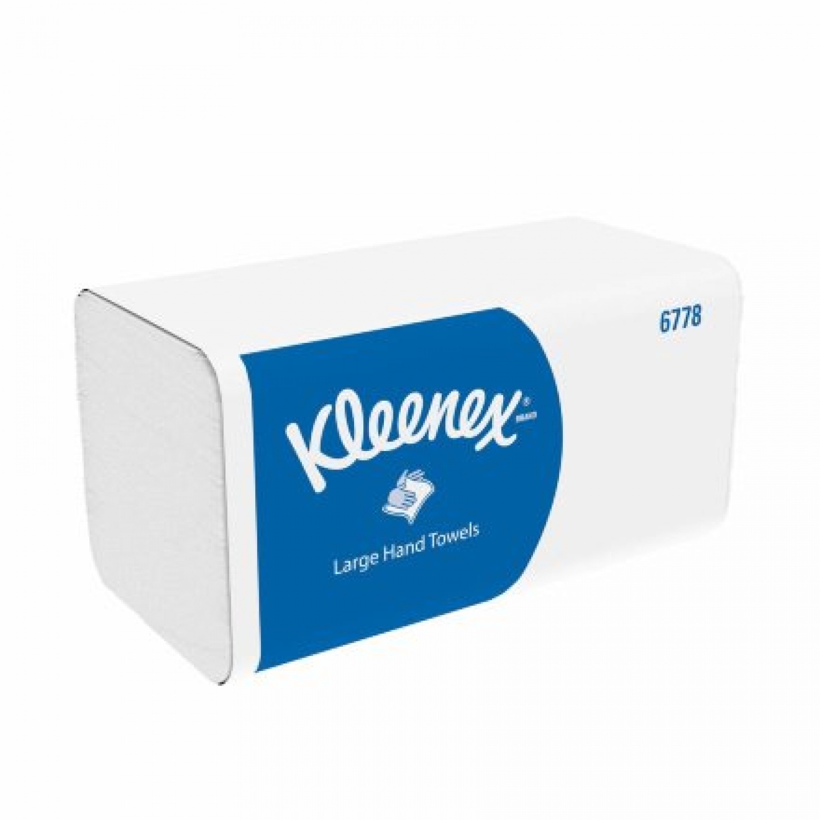 6778 Kleenex Сложенные полотенца для ру - Белый /Большой