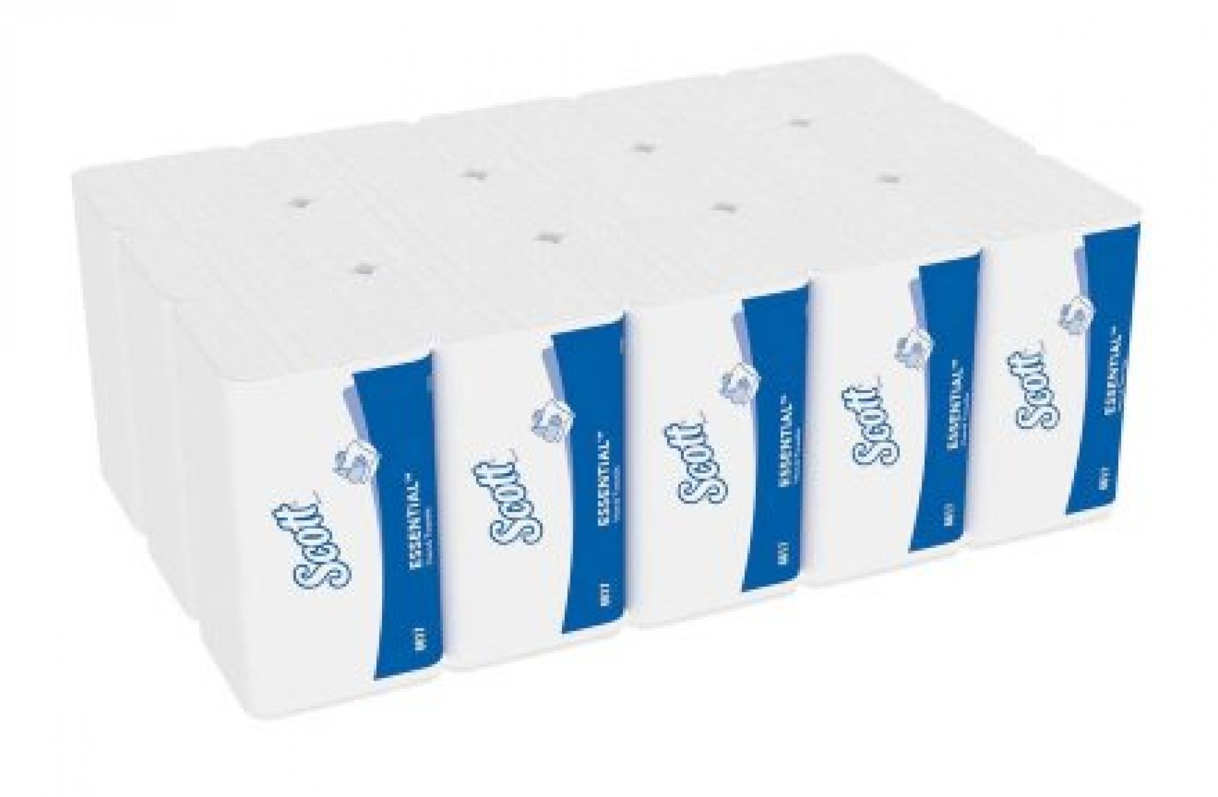 6617 Scott ESSENTIAL Полотенца для рук - Сложенные / Белый /Малый