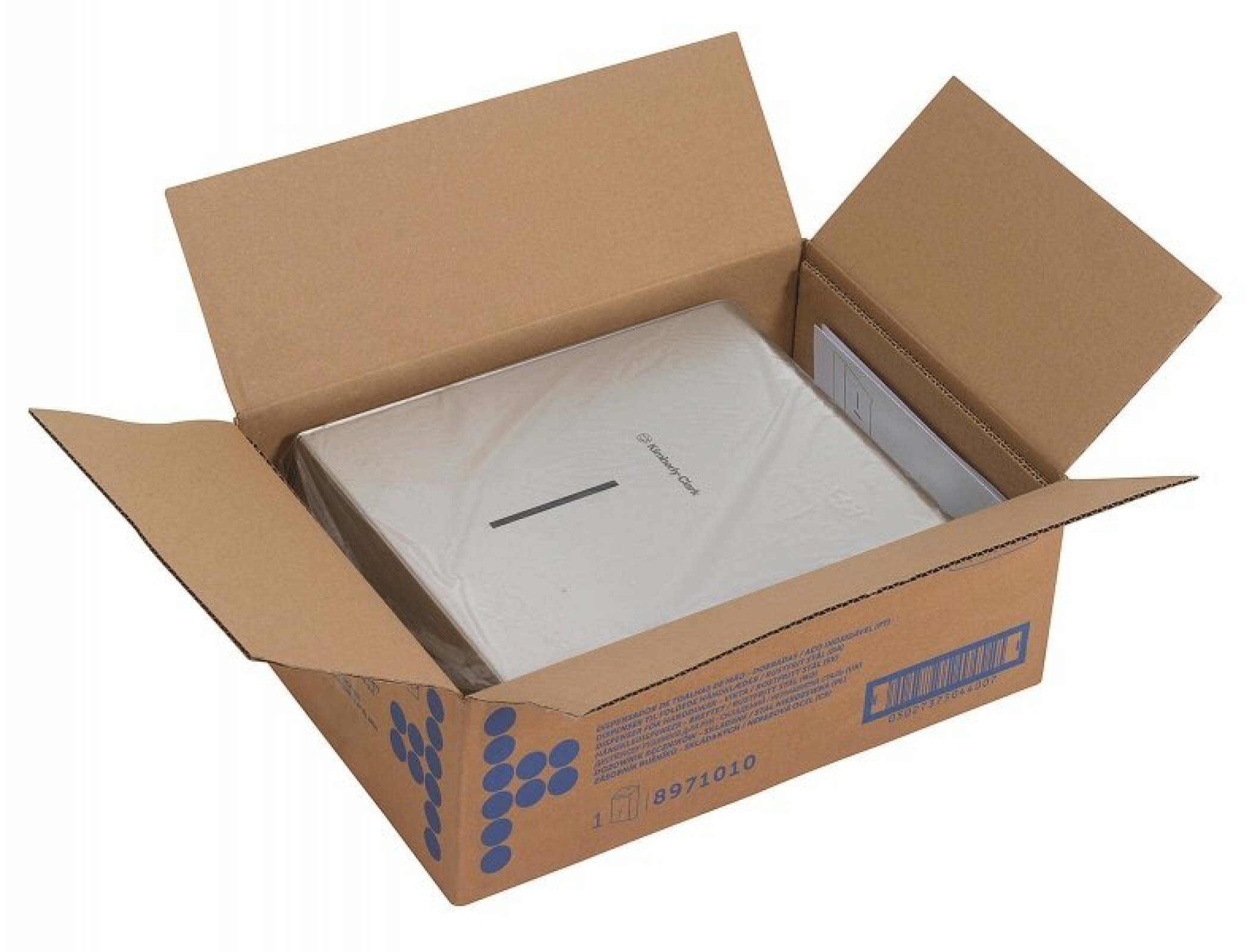 Диспенсер из нержавеющей стали для сложенных полотенец для рук KIMBERLY-CLARK* Professional