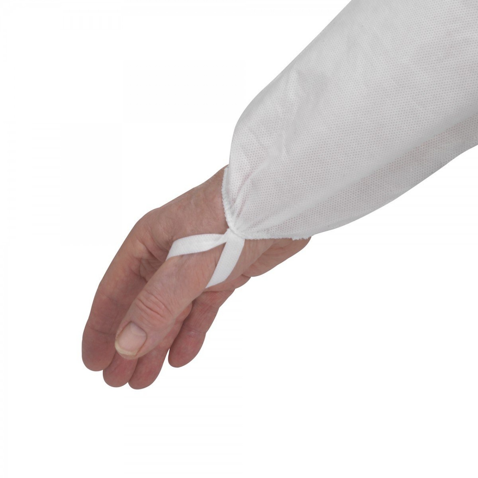 Воздухопроницаемый комбинезон для защиты от твердых частиц Kimberly-Clark KleenGuard A20+ с капюшоном, белый, коробка 25 шт.