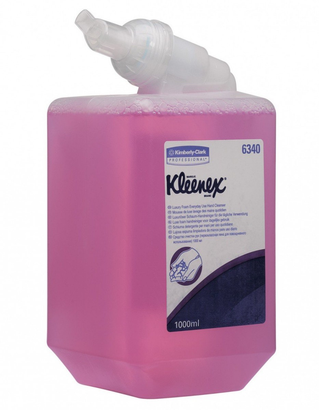 Жидкое мыло пенное в кассетах Kleenex Everyday Use, лосьон для рук