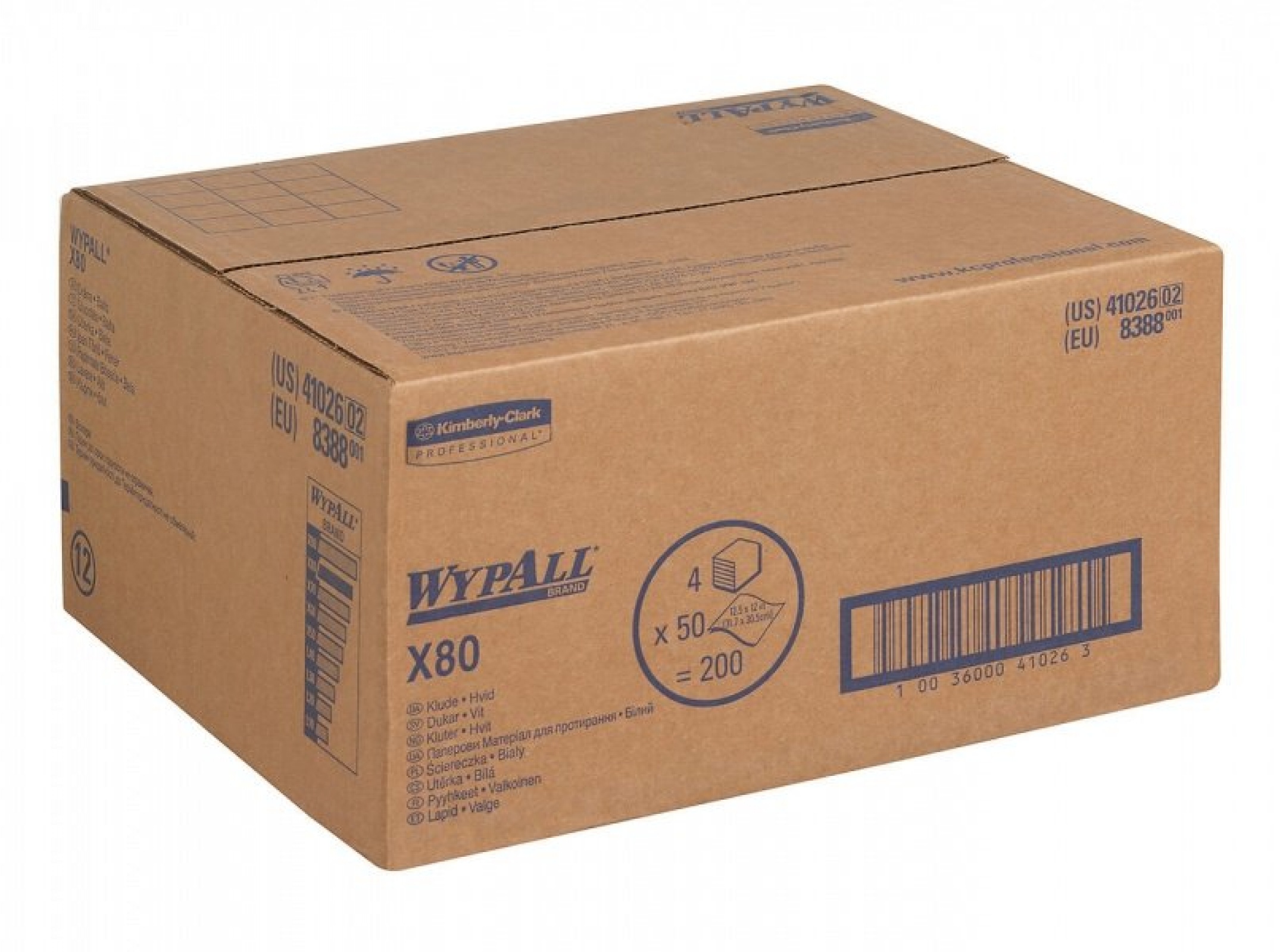 Протирочный материал WypAll X80