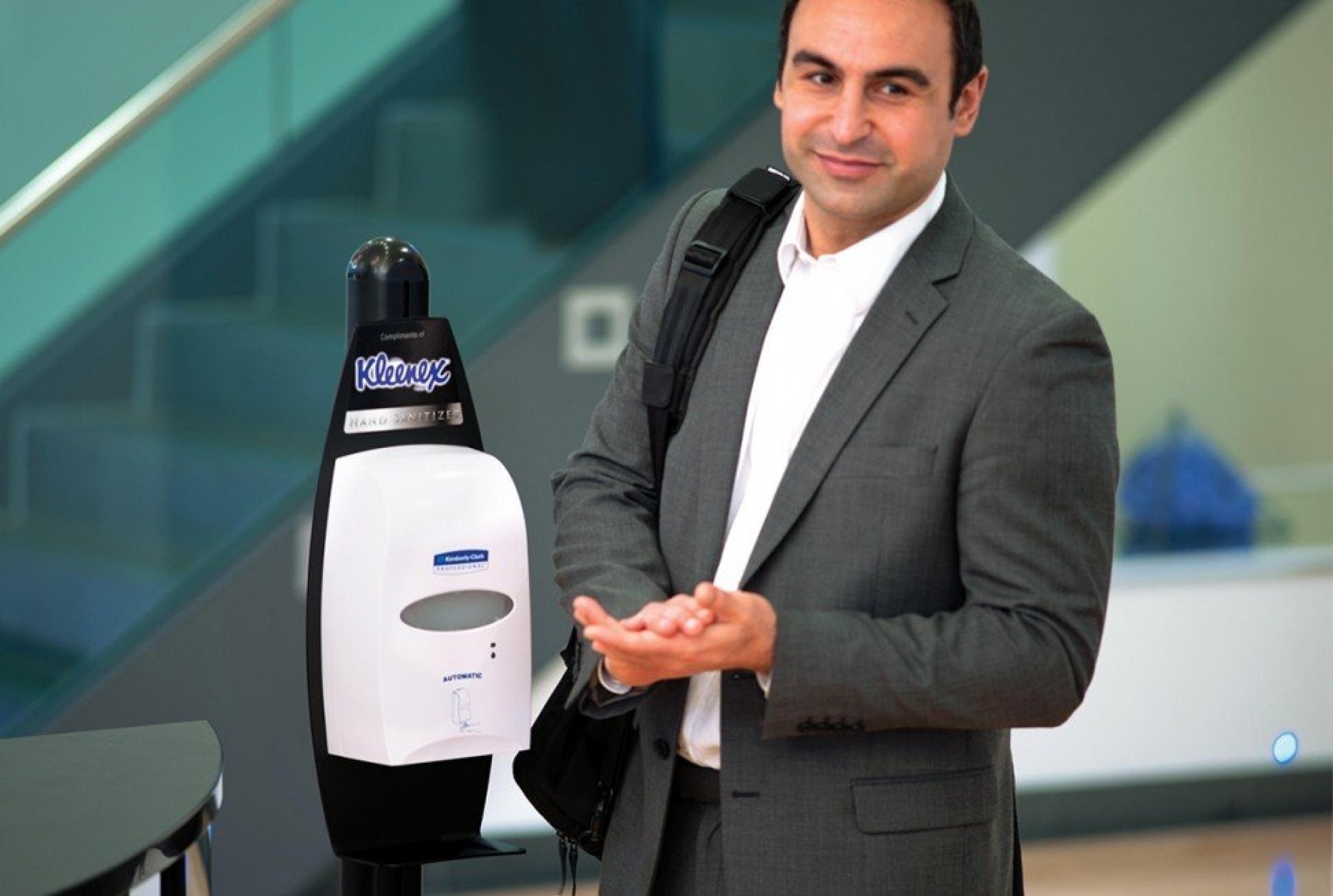 Напольная стойка для электронного диспенсера Kleenex*