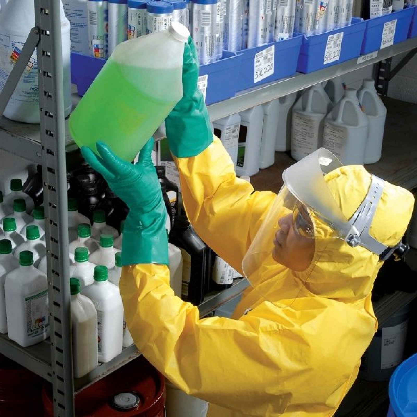 Нитриловые  перчатки для защиты от химических веществ JACKSON SAFETY* G80