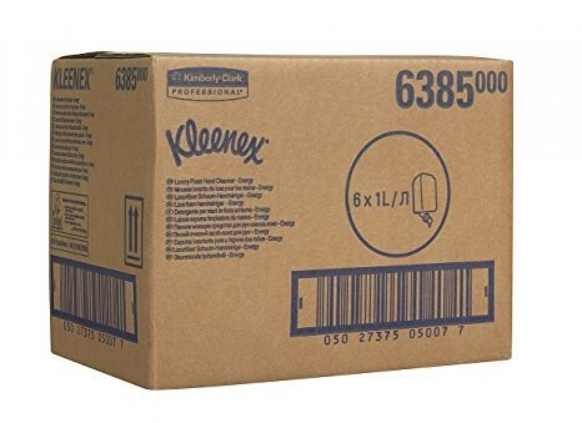 Жидкое мыло пенное в кассетах Kleenex* Energy