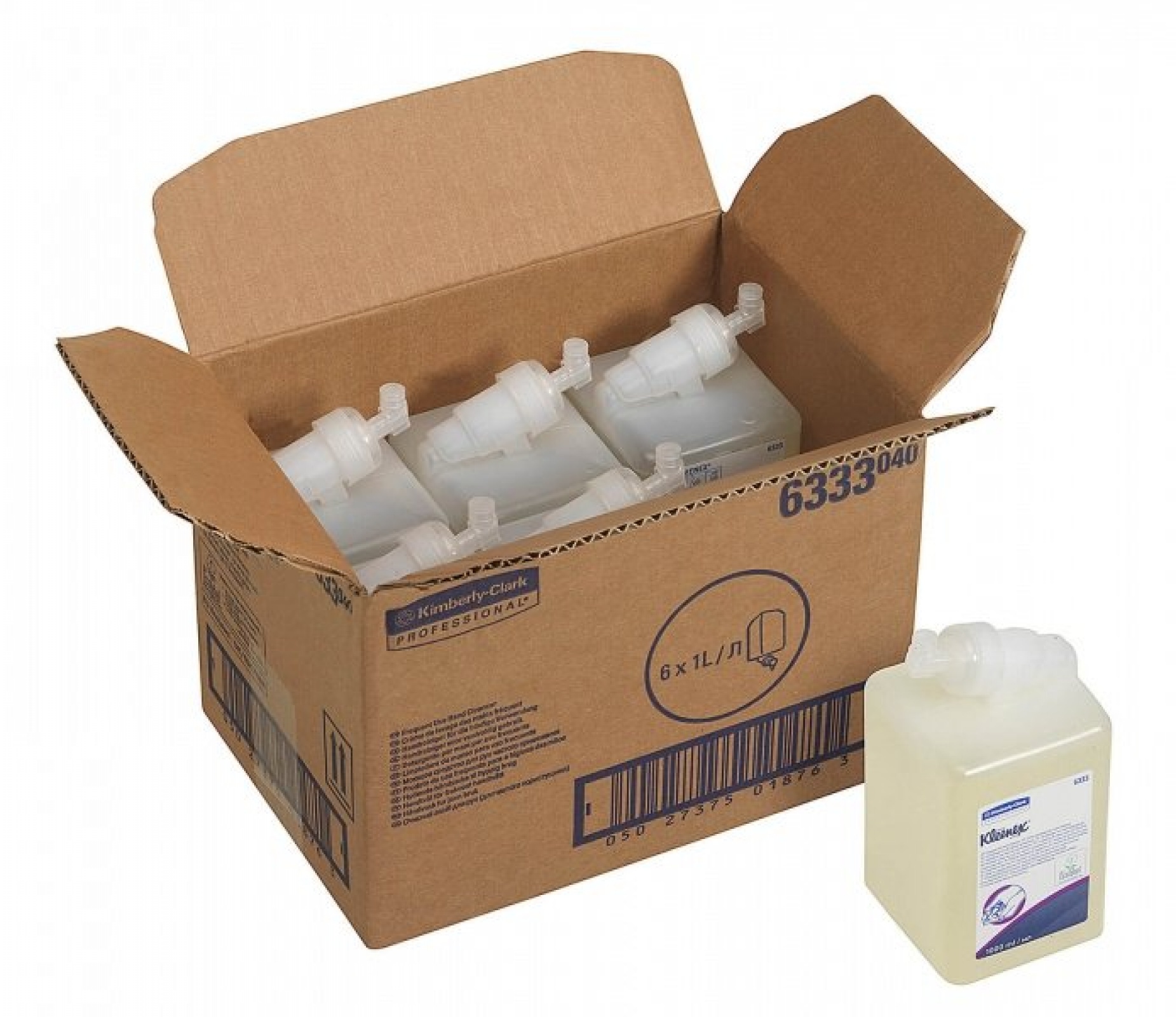 Жидкое мыло в кассетах Kleenex*, для частого использования