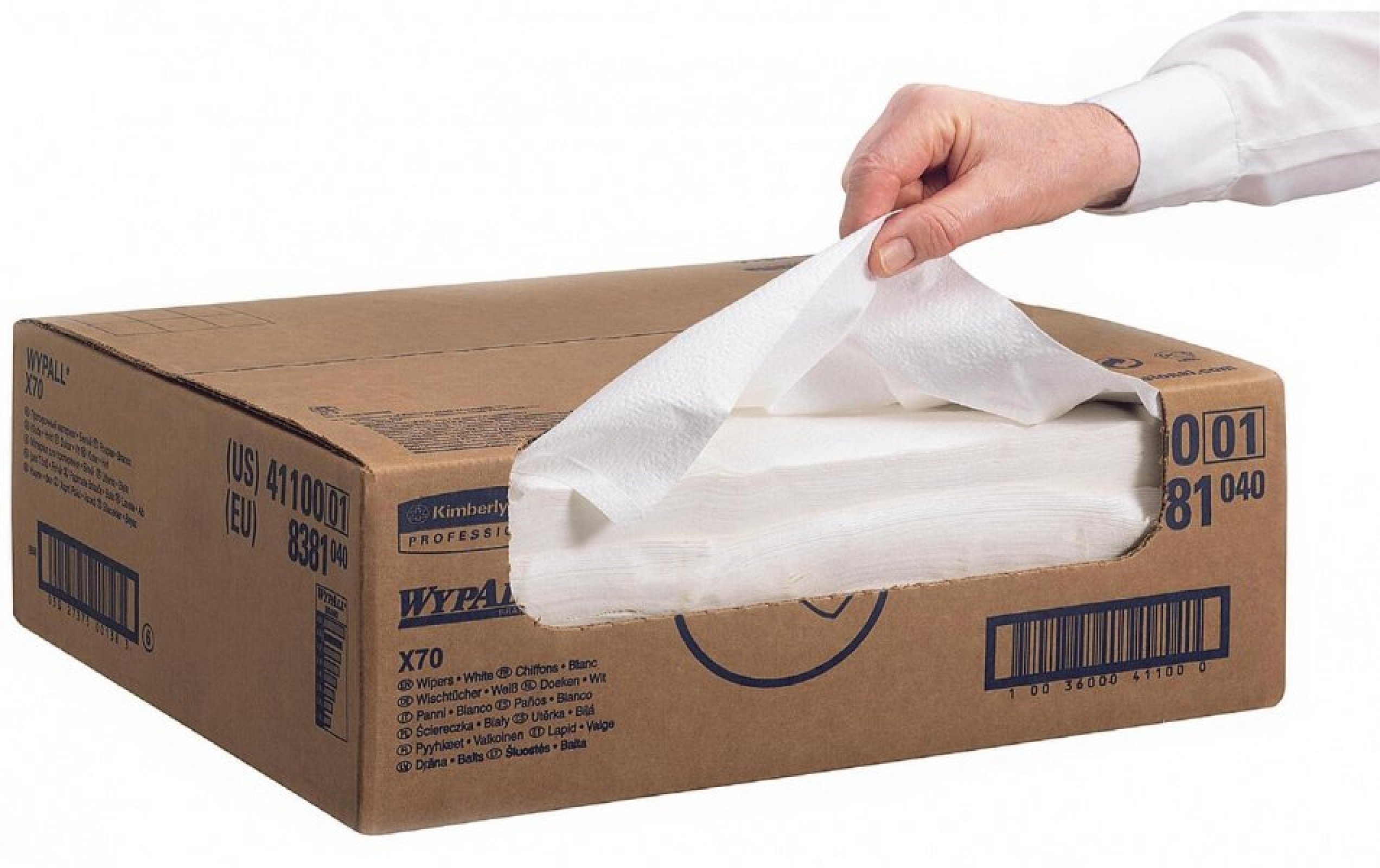 Протирочный материал Kimberly-Clark WypAll X70