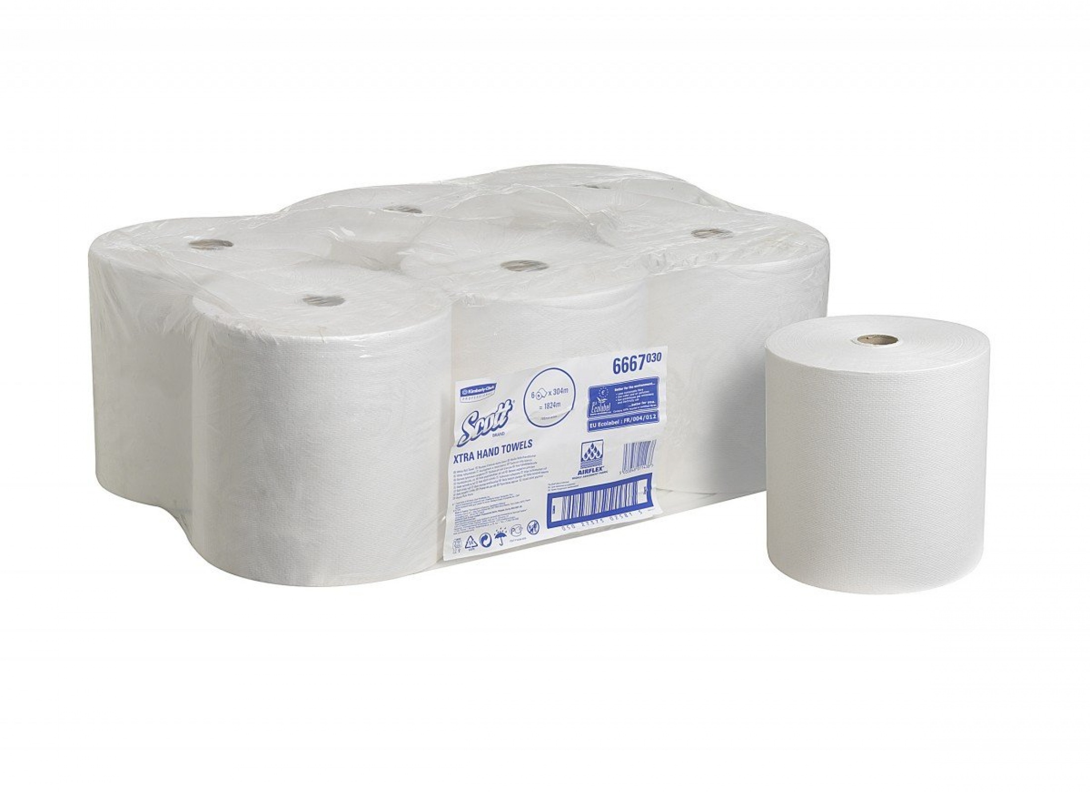 Одноразовые полотенца для рук в рулоне SCOTT