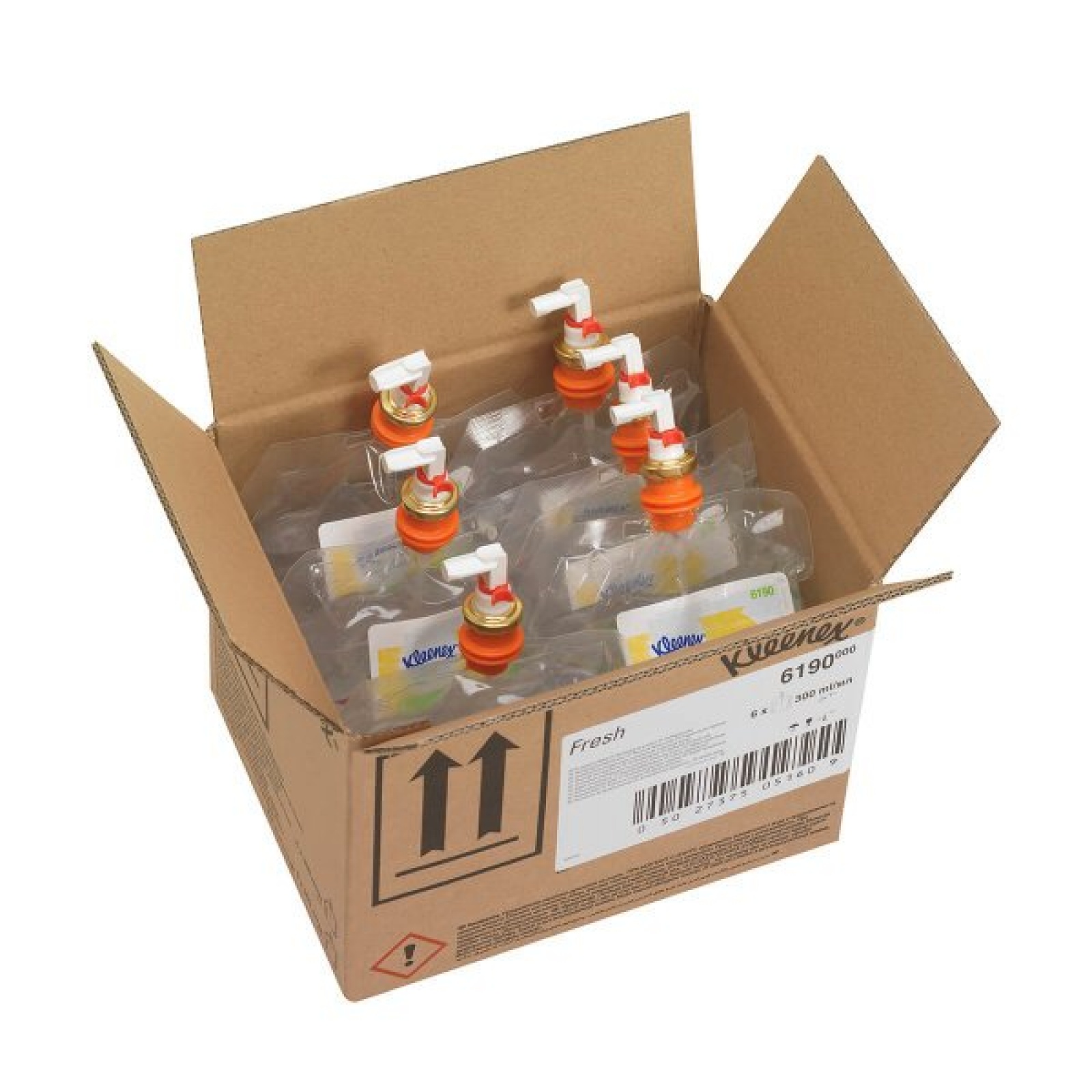 6190 Kleenex Аромат Fresh - Сменный блок / Прозрачный /300 ml