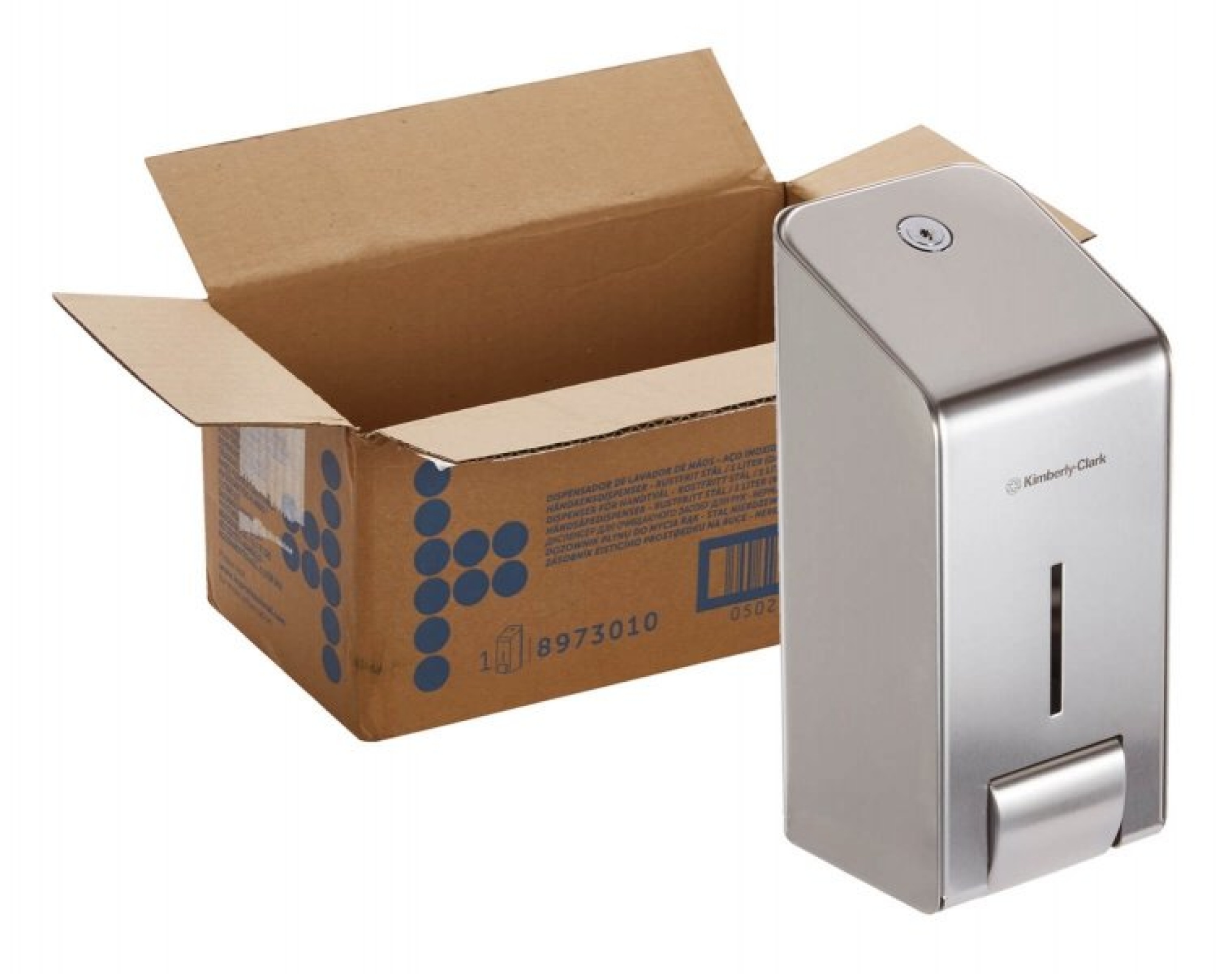 8973 Диспенсер из нержавеющей стали для моющего средства для рук KIMBERLY-CLARK* Professional