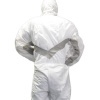 Воздухопроницаемый комбинезон для защиты от брызг и твёрдых частиц Kimberly-Clark KleenGuard A25+, белый, коробка 25 шт.