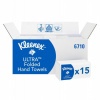 Одноразовые сложенные полотенца для рук KLEENEX Ultra
