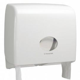 Код продукта: 6991

Пластиковый диспенсер для туалетной бумаги в рулонах Midi Jumbo&nbsp;(белый).
