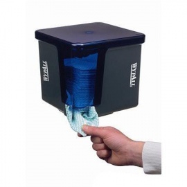 Код продукта: 7969

Диспенсер для протирочных материалов сложенных вчетверо (черный).
