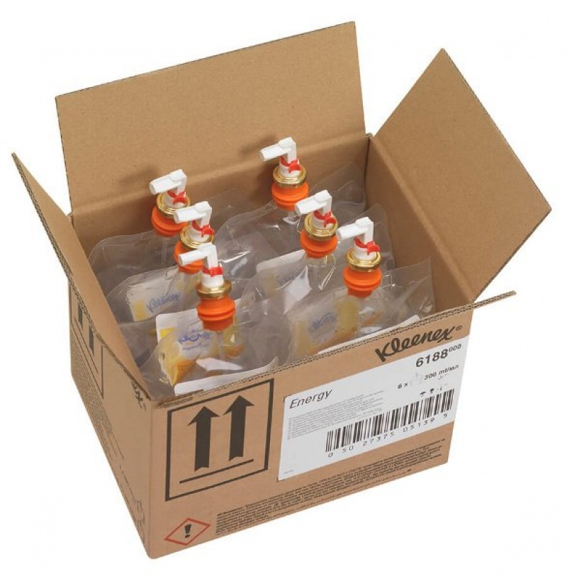 6188 Kleenex Аромат Energy - Сменный блок / Прозрачный /300 ml
