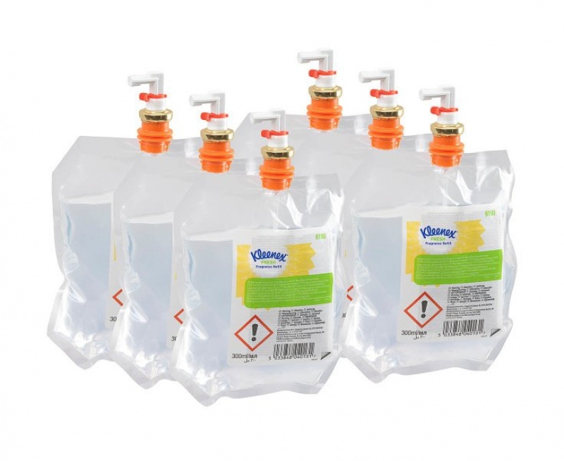 6190 Kleenex Аромат Fresh - Сменный блок / Прозрачный /300 ml