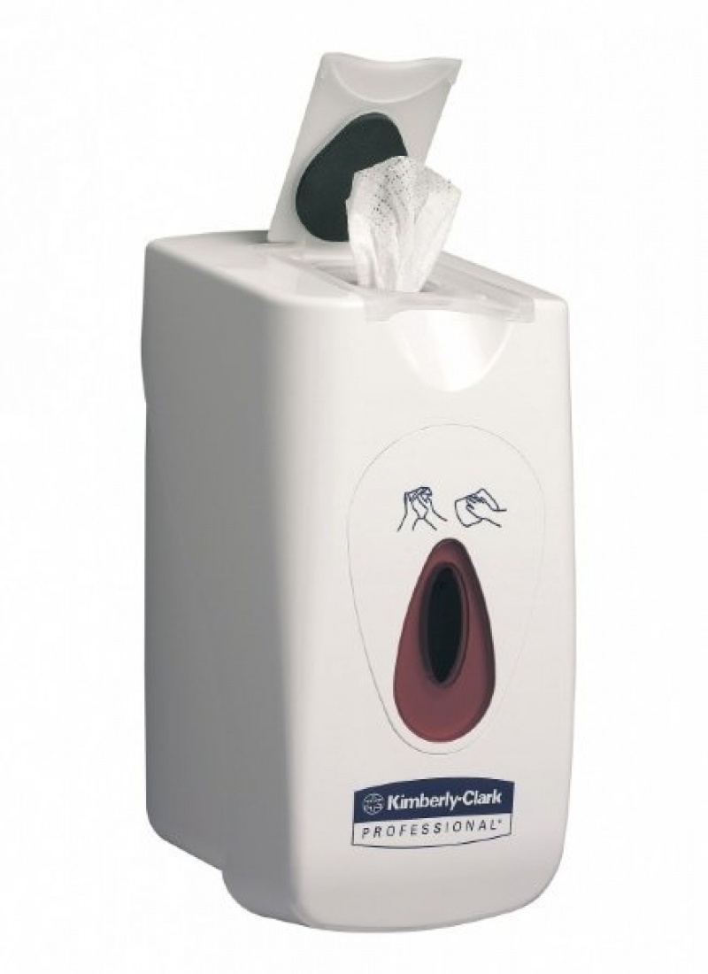 7783 Дезинфицирующие салфетки Kleenex сменный блок для диспенсера 7936 (6 блоков х 100 л)