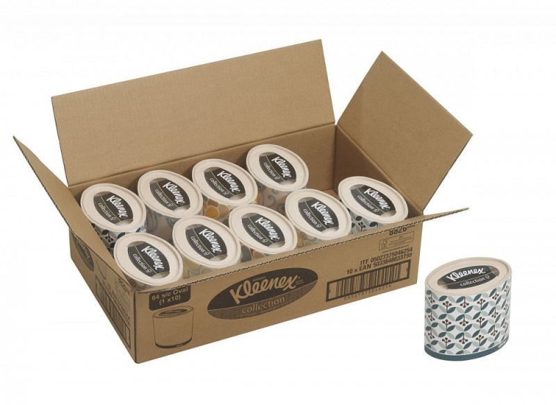 Салфетки косметические для лица Kleenex трёхслойные