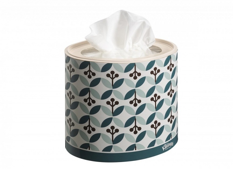 Салфетки косметические для лица Kleenex трёхслойные