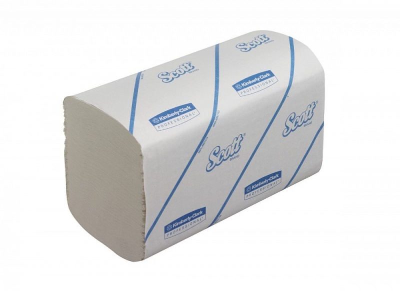 Одноразовые сложенные полотенца для рук SCOTT Performance