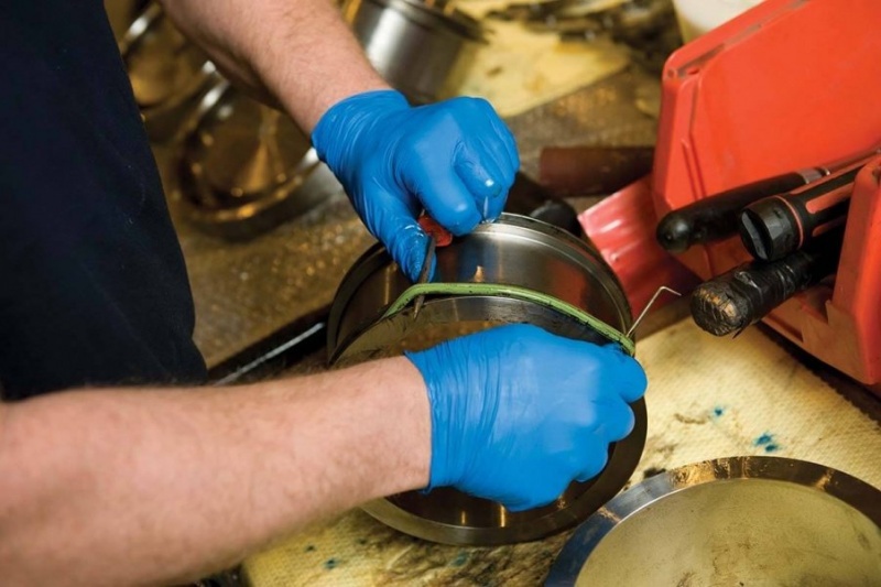 Нитриловые перчатки KleenGuard* G10 Blue Nitrile 