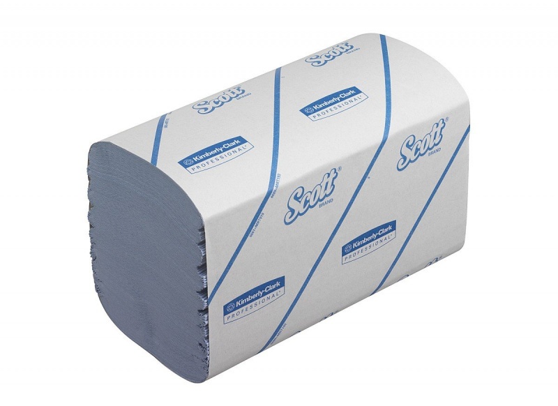 Одноразовые сложенные полотенца для рук SCOTT Performance