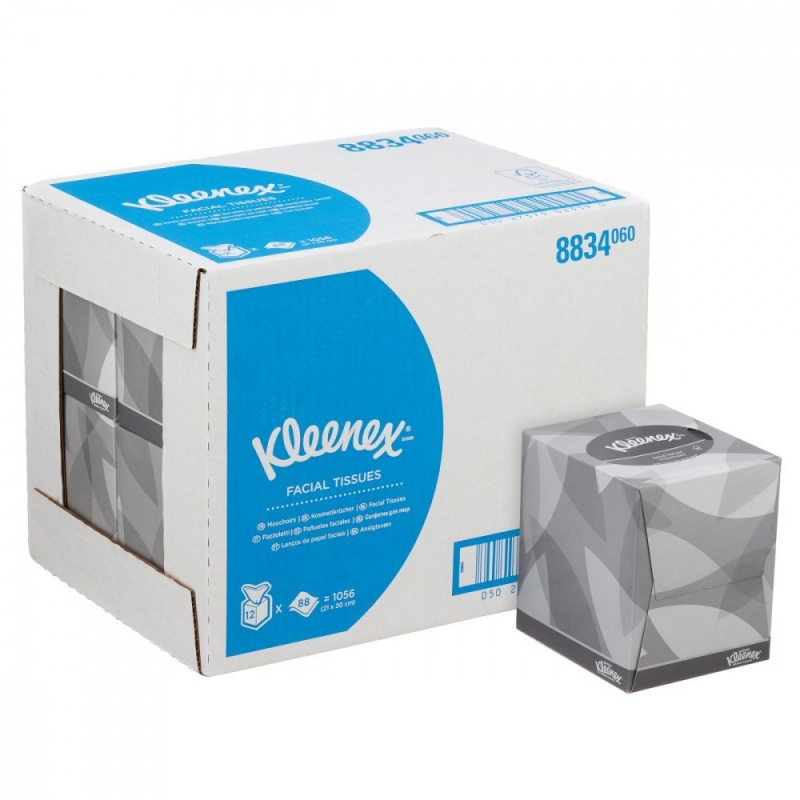 Косметические салфетки для лица KLEENEX Cube Pop-Up