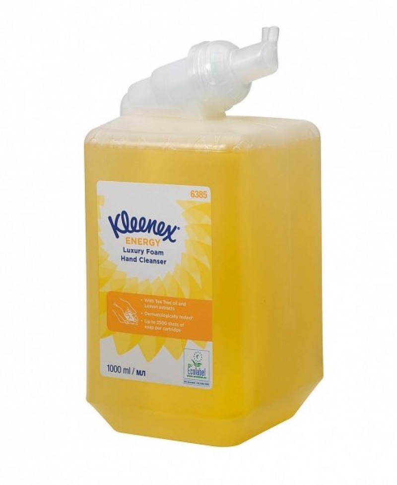 Жидкое мыло пенное в кассетах Kleenex* Energy