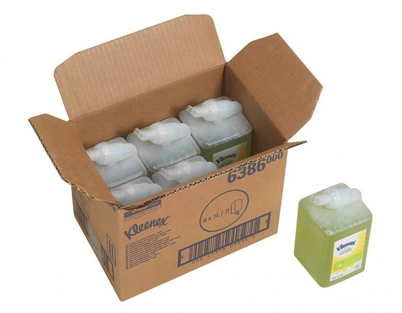 Жидкое мыло пенное в кассетах Kleenex* FRESH Luxury