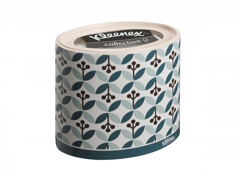 Салфетки косметические для лица Kleenex трёхслойные