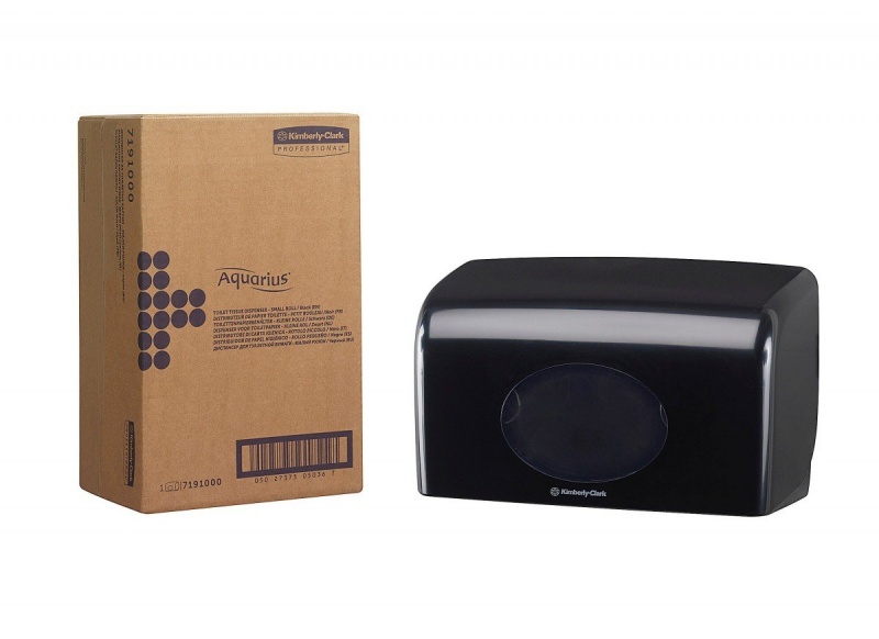 Пластиковый диспенсер для двух малых рулонов туалетной бумаги Aquarius*