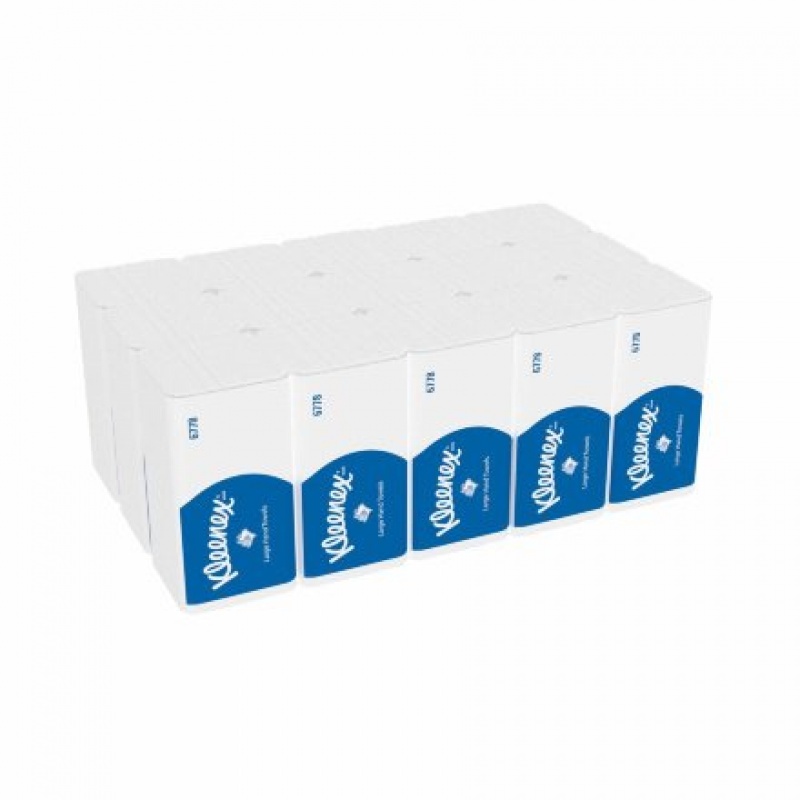 6778 Kleenex Сложенные полотенца для ру - Белый /Большой