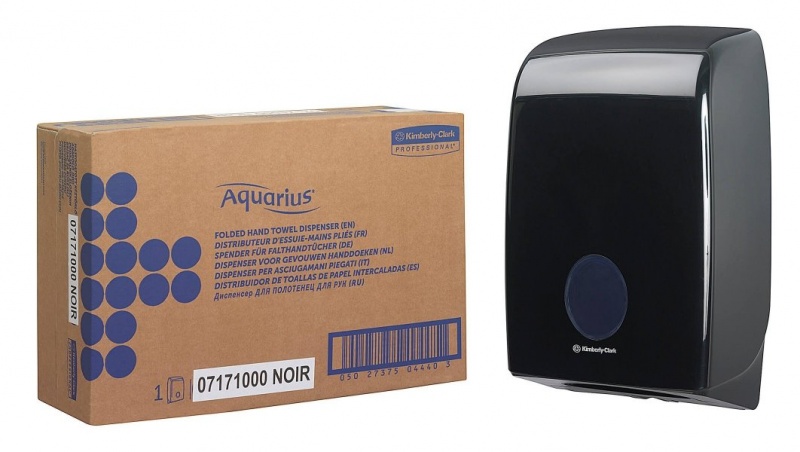 Пластиковый диспенсер для сложенных полотенец для рук Aquarius