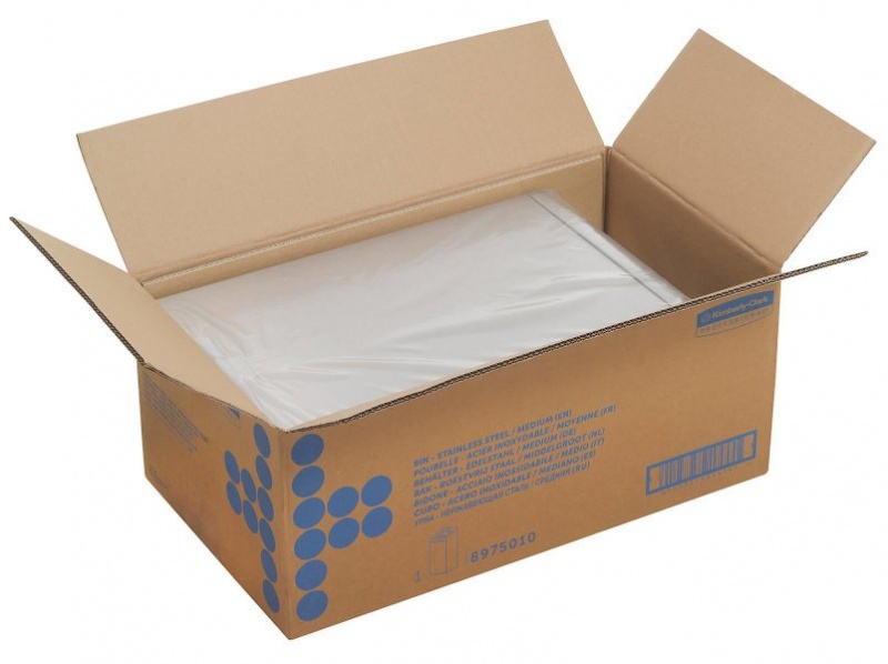 Корзина для мусора из нержавеющей стали KIMBERLY-CLARK* Professional