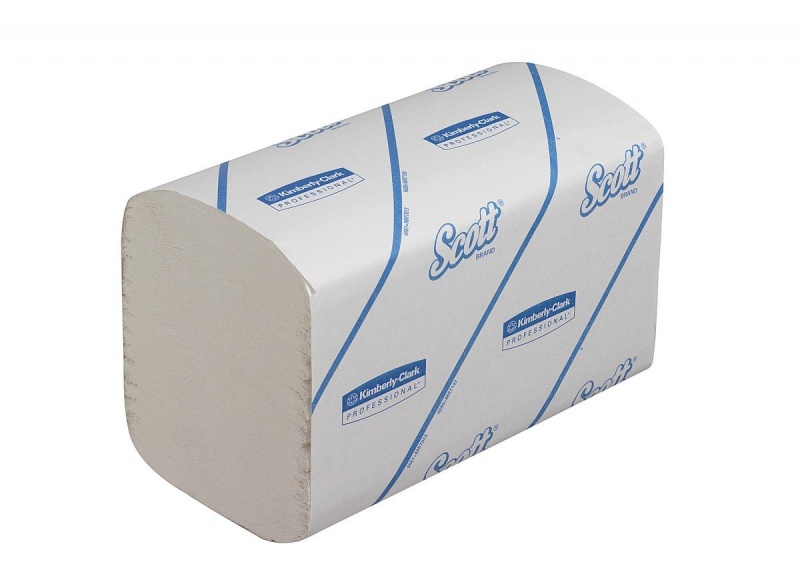 Одноразовые сложенные полотенца для рук SCOTT Performance